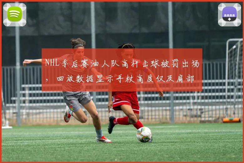 NHL季后赛油人队高杆击球被罚出场,回放数据显示手杖高度仅及肩部未超标